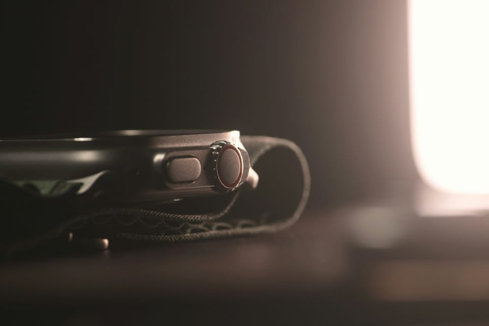 Black Titanium Watch Ultra 2 Impressions